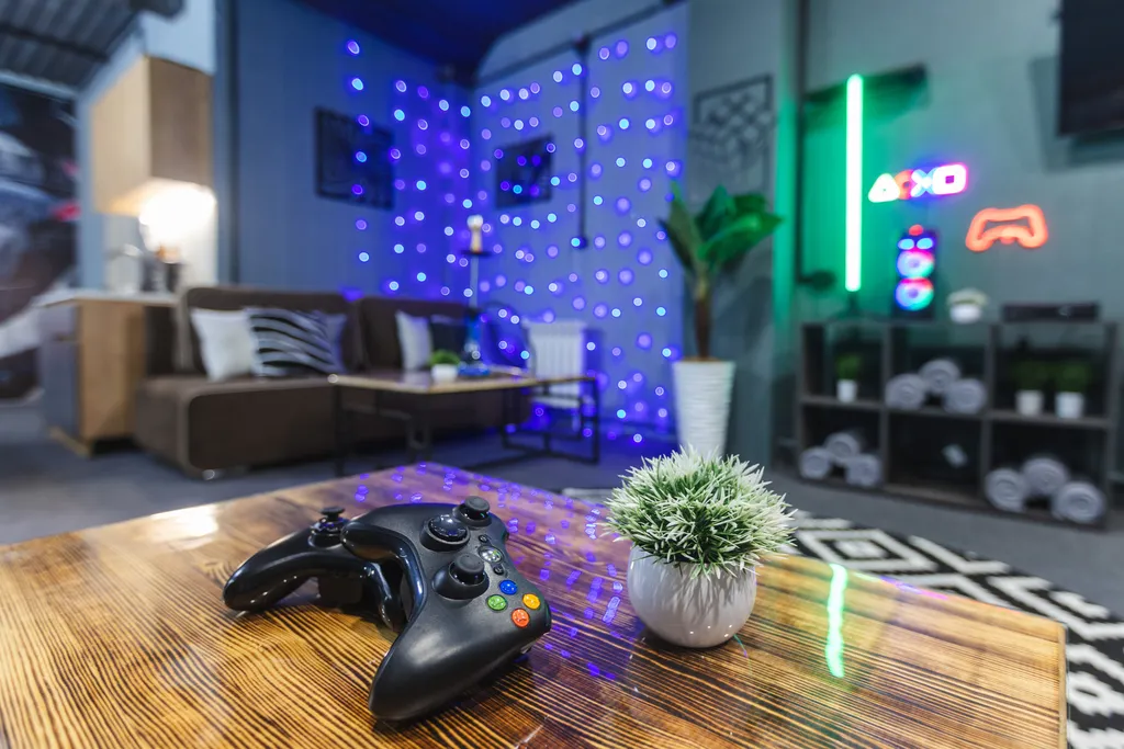 Квартира в стиле Лофт для вечеринки с караоке и x-box