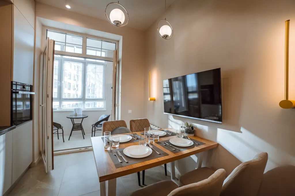 Квартира Дизайнерский апартамент на первой линии моря — Зеленоградск