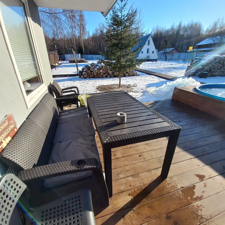 Дом с баней и чаном Теплое местечко