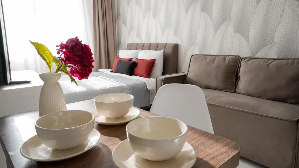 Уютная двухкомнатная квартира в центре города