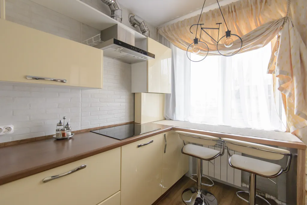 Комфортабельная и стильная трехкомнатная квартира