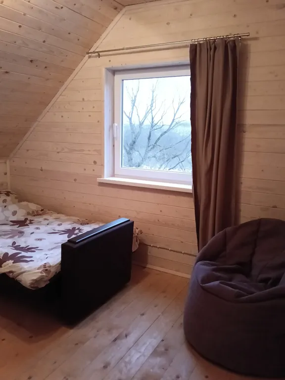 Уютный новый дом с баней на берегу реки в 45 км от Москвы-Домодедово