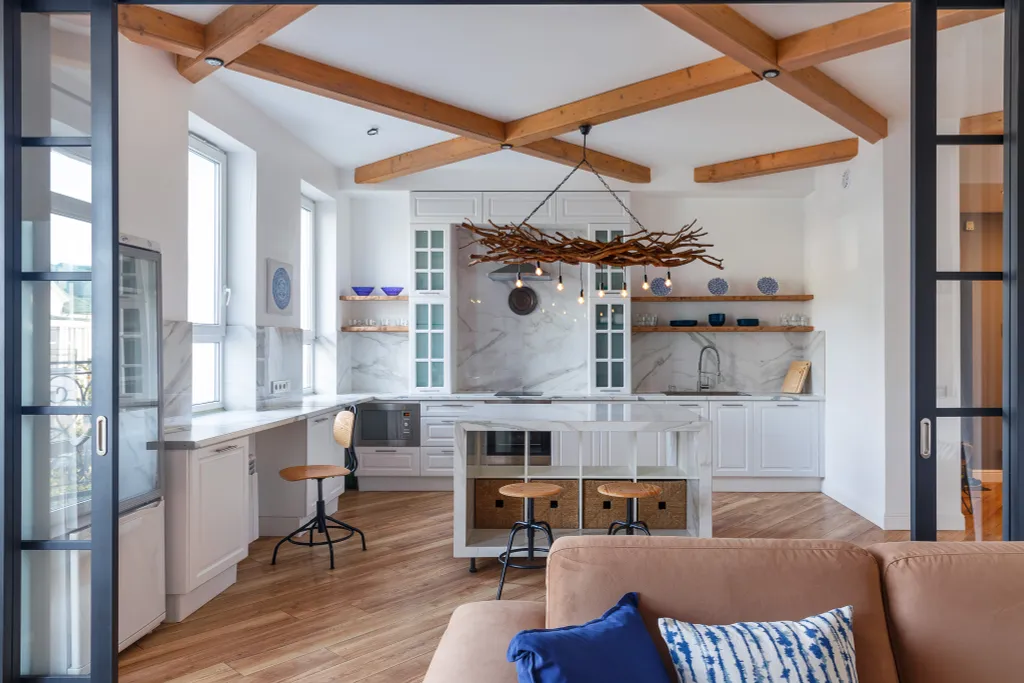 Просторные апартаменты oasis в центре города с сауной и красивым видом