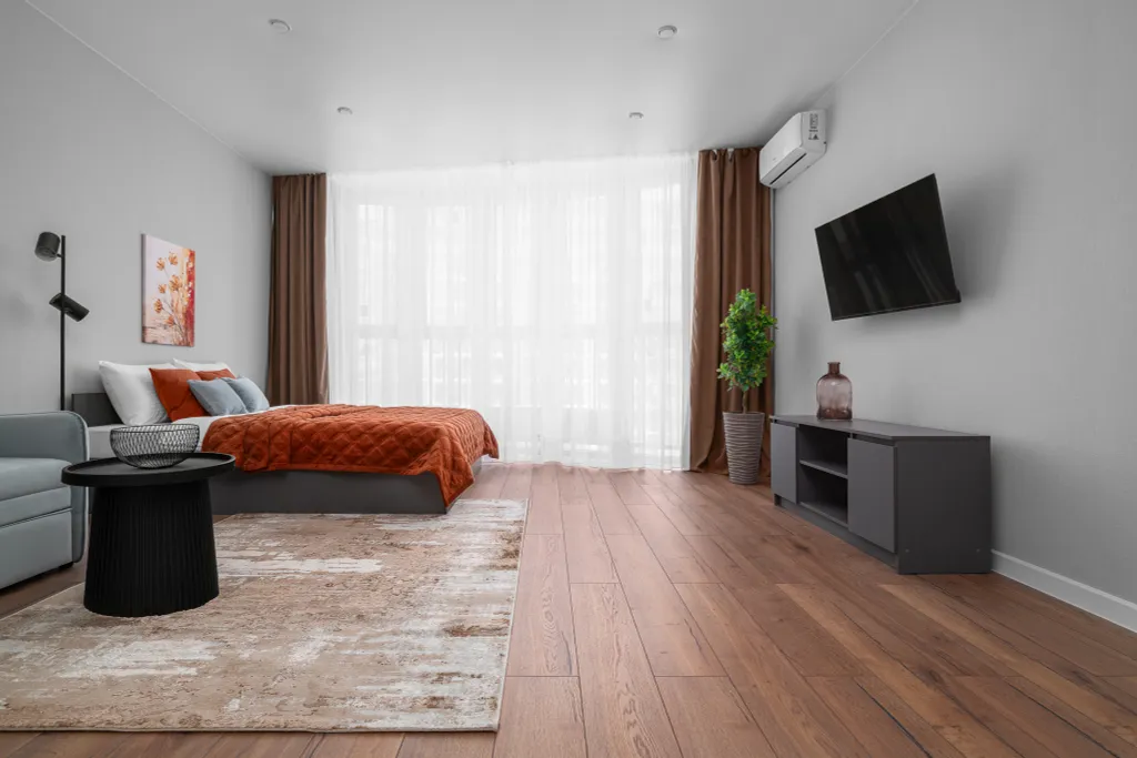 Терра-стильная квартира в ЖК Самолет