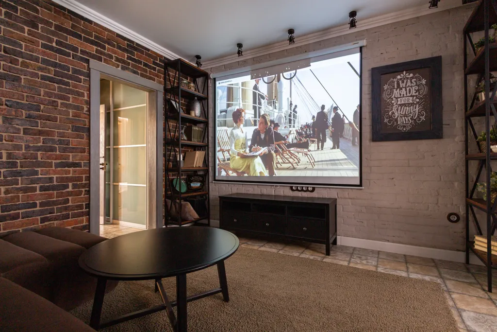 2х комнатный лофт с проектором