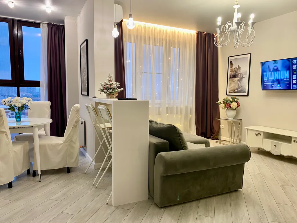 Стильный апартамент в ЖК Маршал