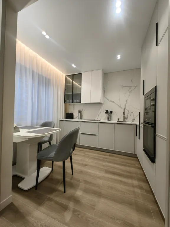 Шикарная, квартира с дизайнерским ремонтом