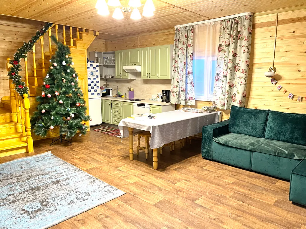 Дом-дача У Мишутки оливковый