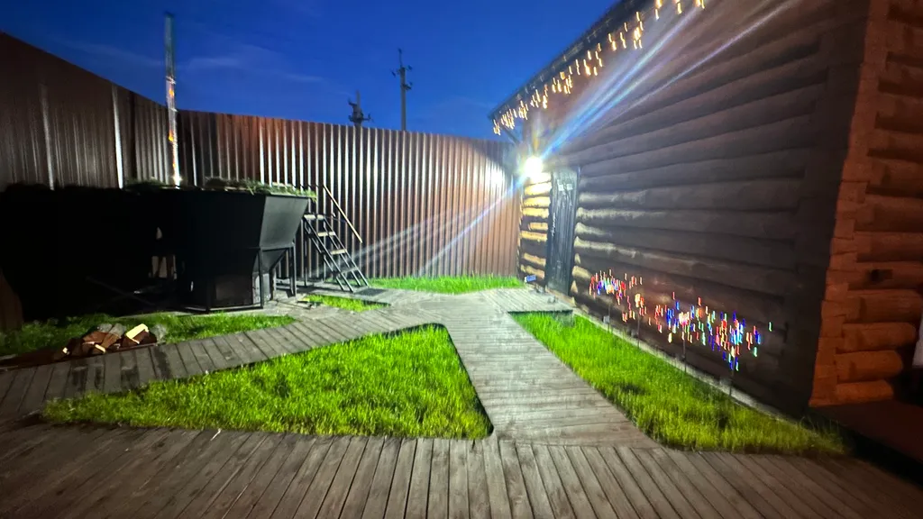 Гостевой дом с баней и чаном в Парковом