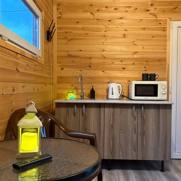 Коттедж Комфортабельный эко-домик розмарин в горах у моря — Прасковеевка