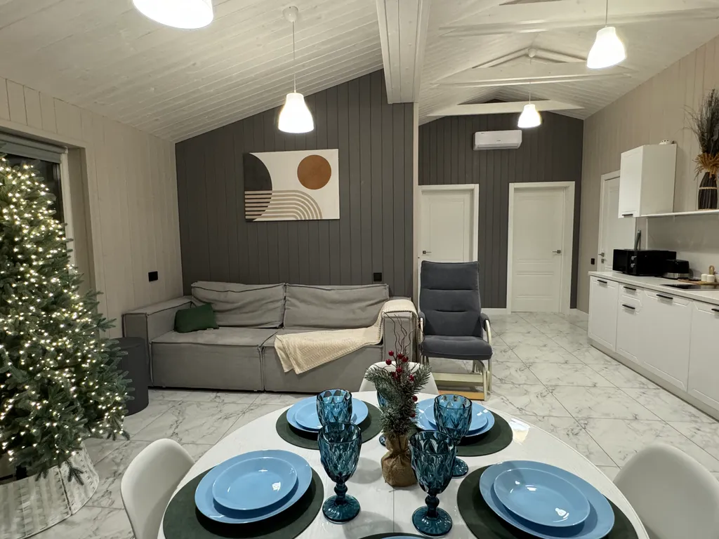 Домик с душой и дровяной баней