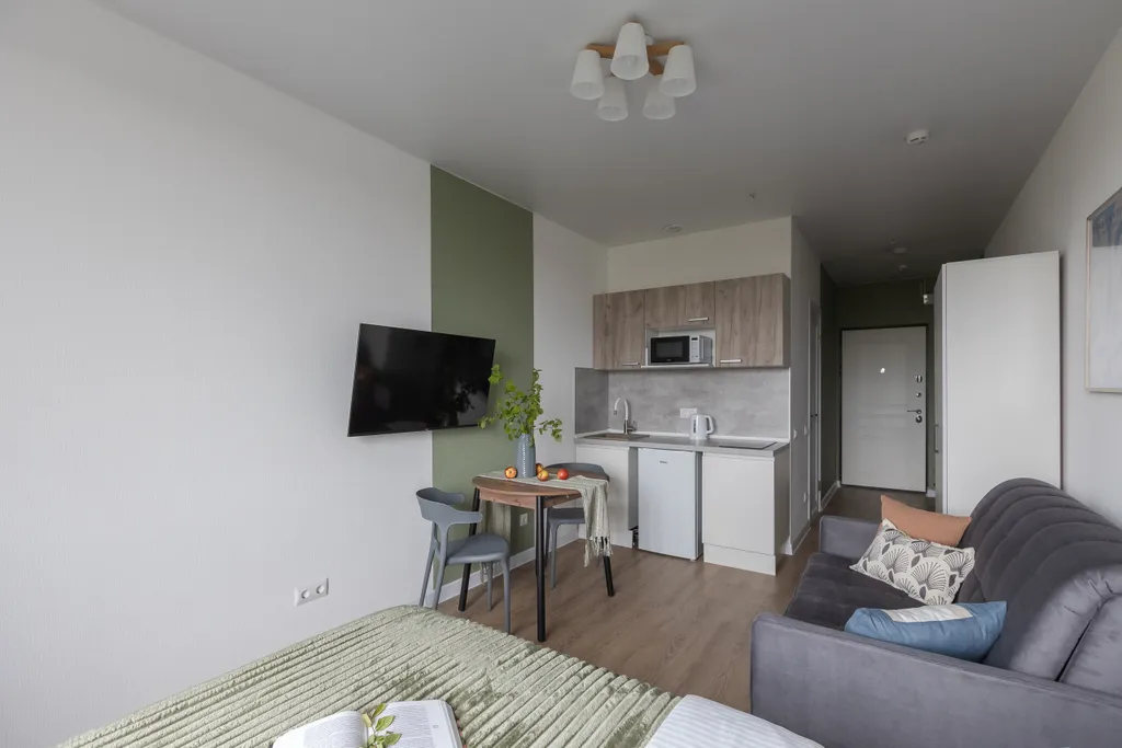 Квартира Апартаменты Queenstay The Сад рядом с метро — Москва