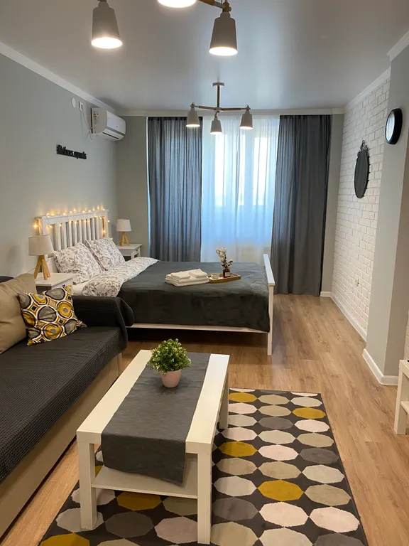 Семейные 2-комнатные апартаменты Сканди с видом на горы