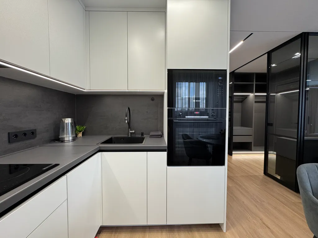 Современная квартира-студия рядом с центром