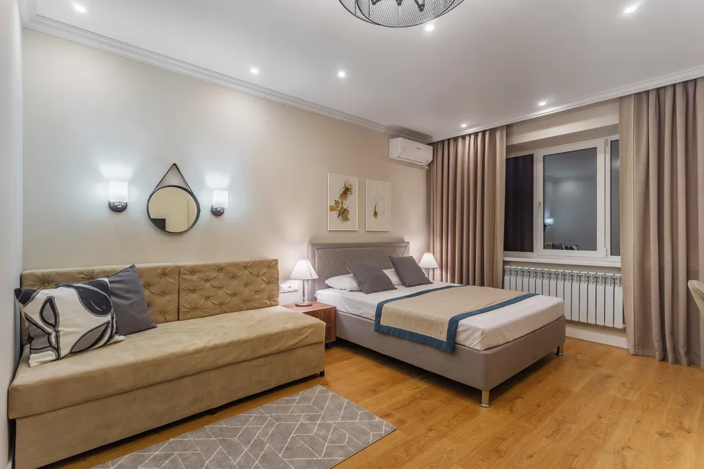 Квартира с дизайнерским ремонтов в новом доме