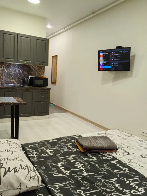 Уютная студия с хорошим ремонтом