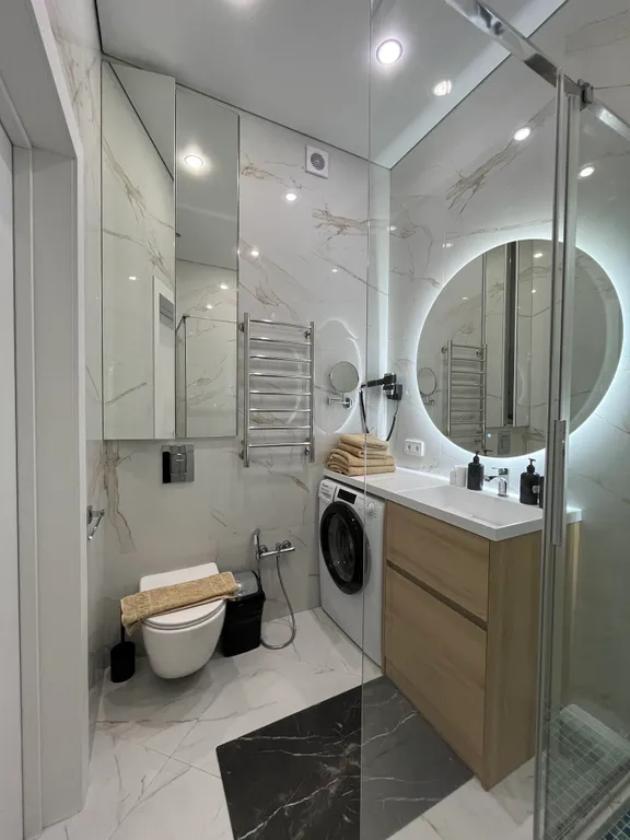 Роскошный двухкомнатный апартамент с видом на море в комплексе Атлас