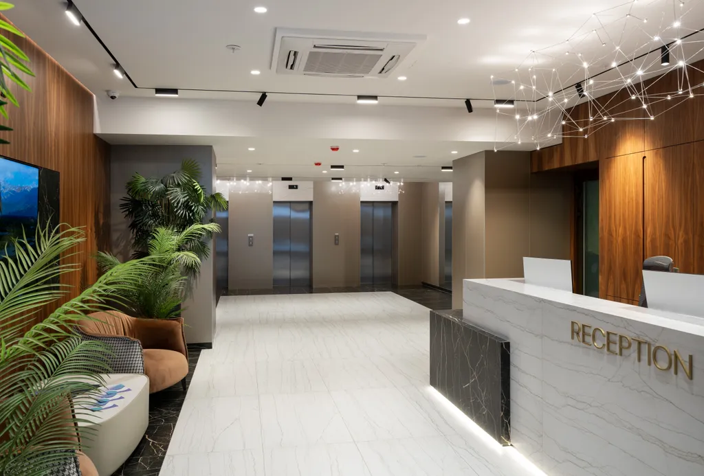 Студия с бассейном на берегу Финского залива