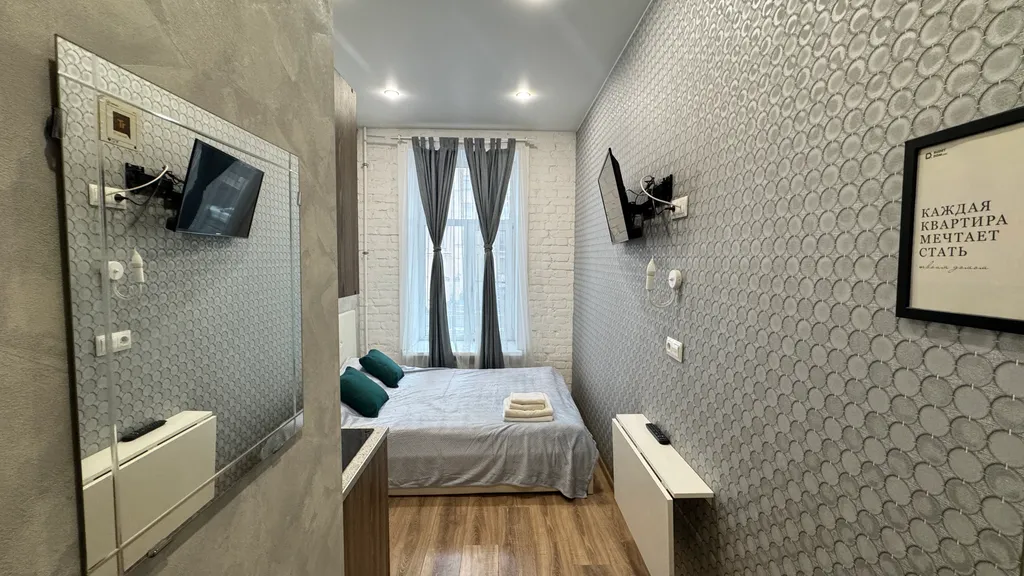 Квартира Хорошая квартира-студия у метро Лиговский проспект — Санкт-Петербург