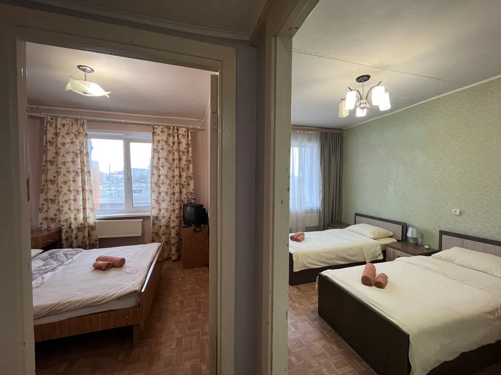 Трехкомнатная с большой лоджией