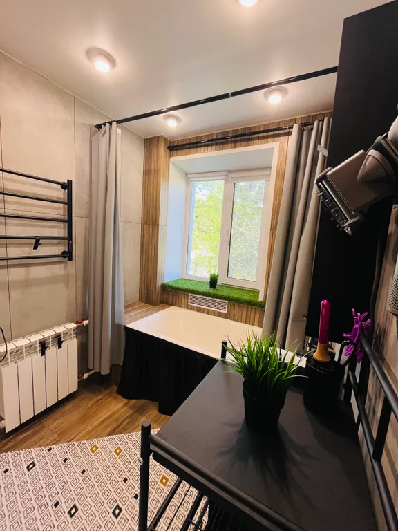 Современная квартира в центре рядом с Эко тропой Каменная чаша