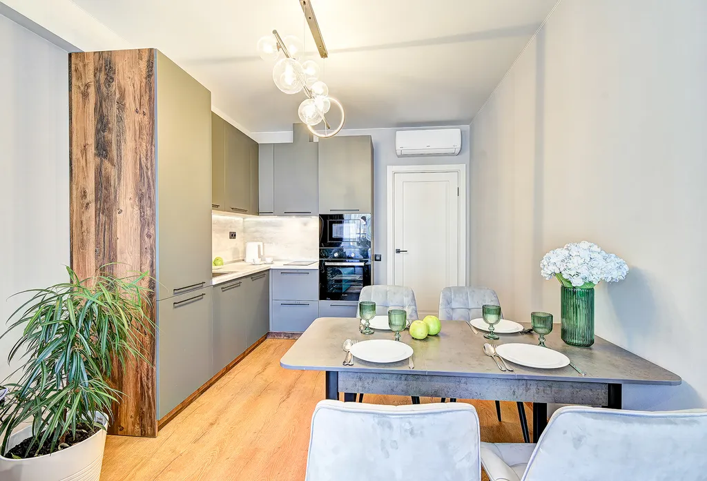 Большая комфортная квартира у моря в закрытом комплексе