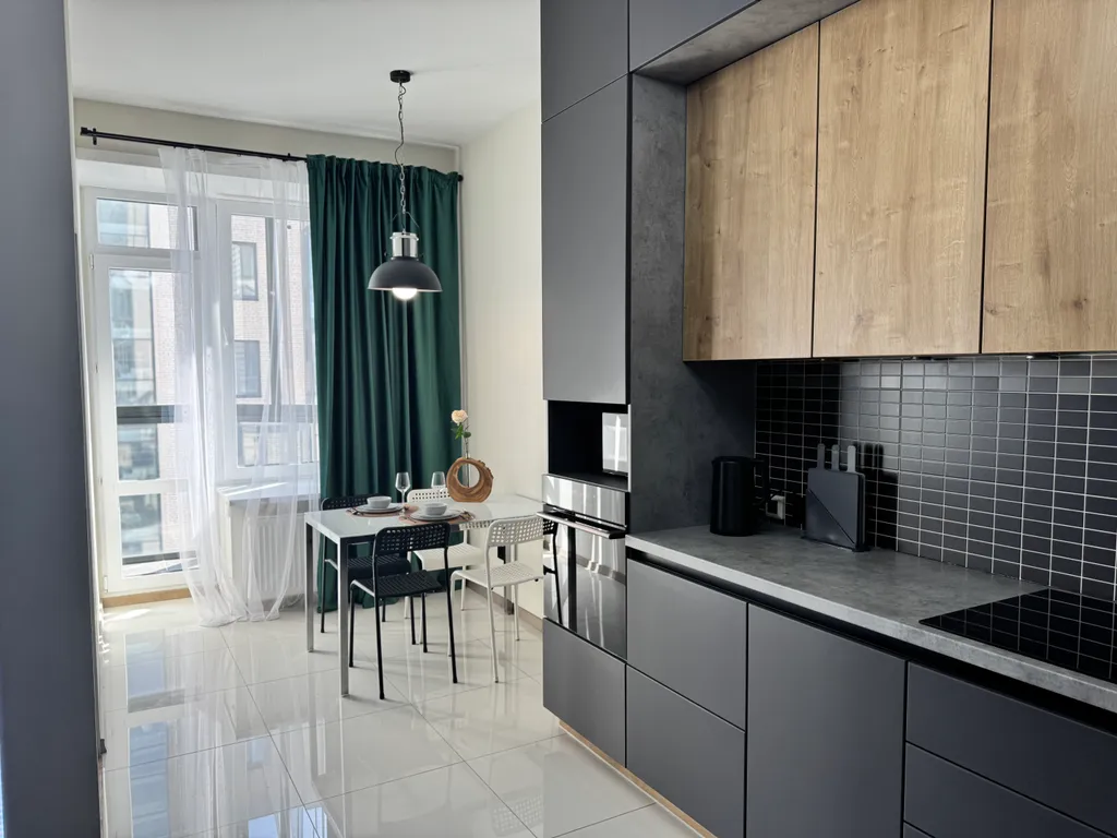 Около Реки, новая комфортная квартира на берегу