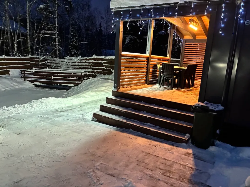 Уютный домик с чаном