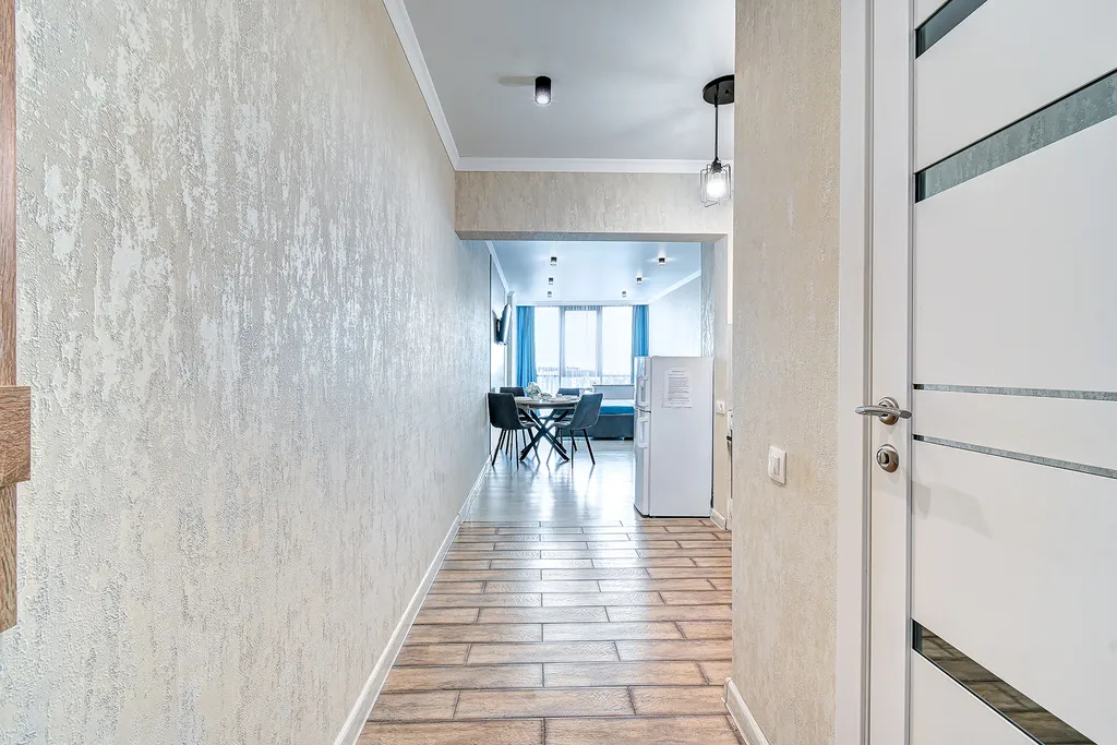 Квартира Квартира Уютная студия с панорамой на море, с бассейном на территории жк — Адлер