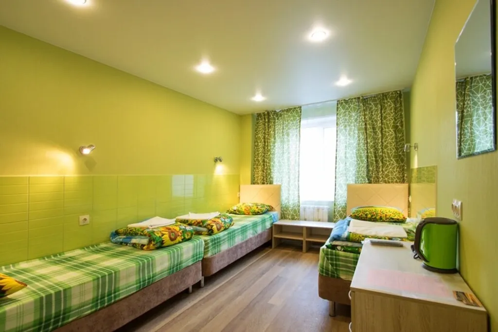 Уютный трёхместный номер в мини-отеле