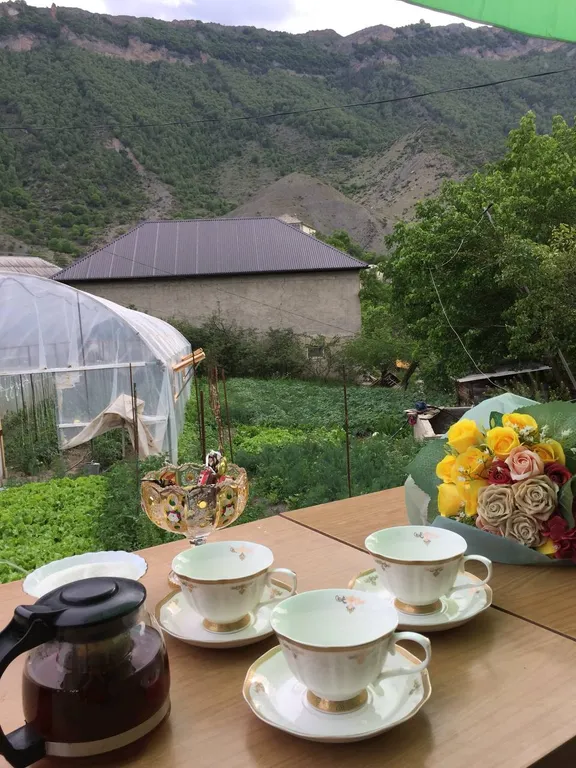 Большой уютный дом с видом на горы