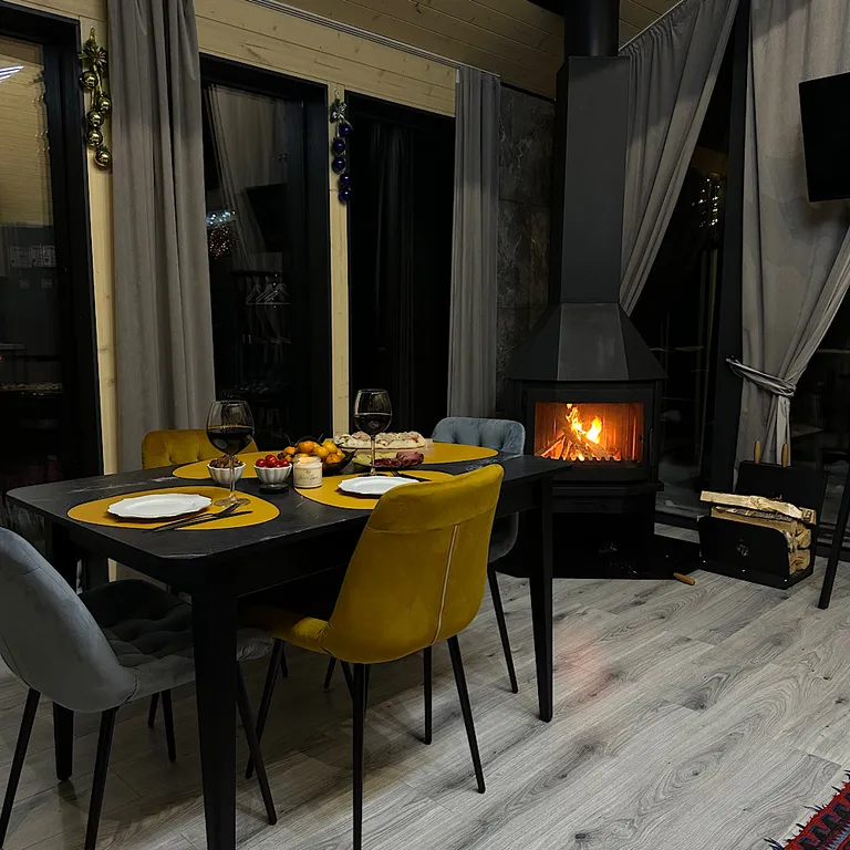 Домик в Икше с камином и сауной (Lato-76)