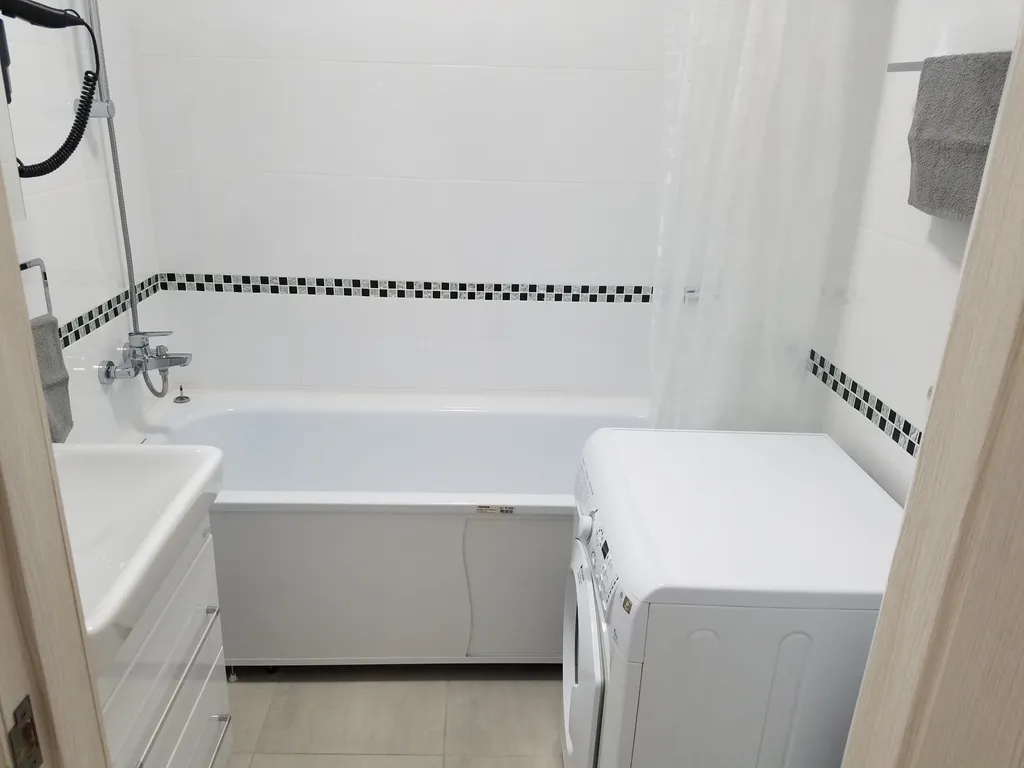 Уютная квартира в светлых тонах рядом с аквапарком Улёт