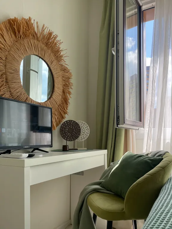 Студия для пары с видом на закат вблизи Сколково