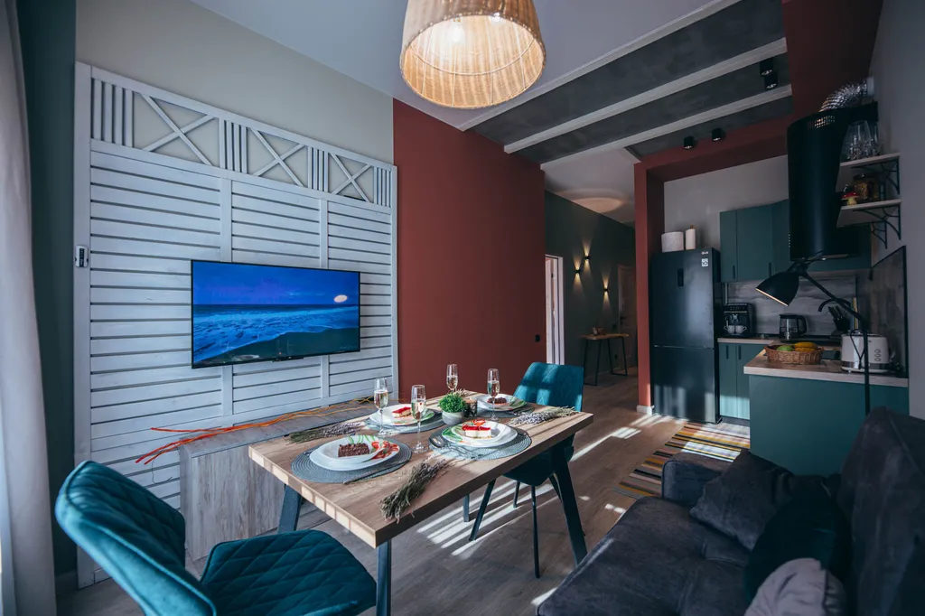 Квартира Апартаменты 1-комнатные с видом на море, 3 кровати — Зеленоградск