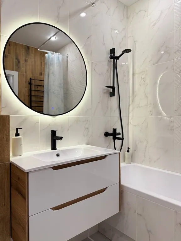 Современная квартира в 5 мин от ТЦ, удобная локация