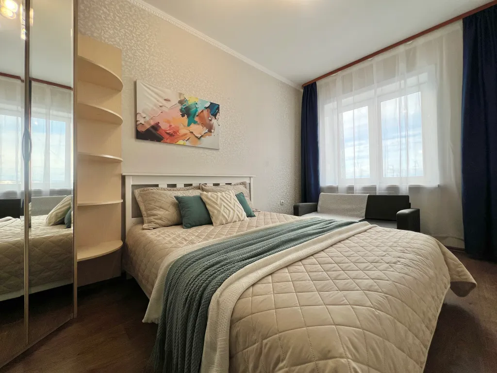 Полноценная 2-к квартира в центре. Не берем оплату за финальную уборку