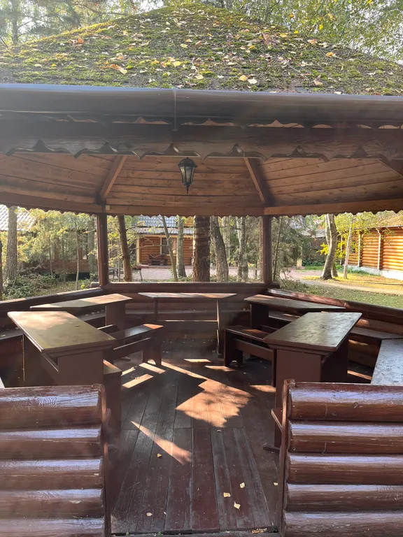 Дом в сосновом бору на озере