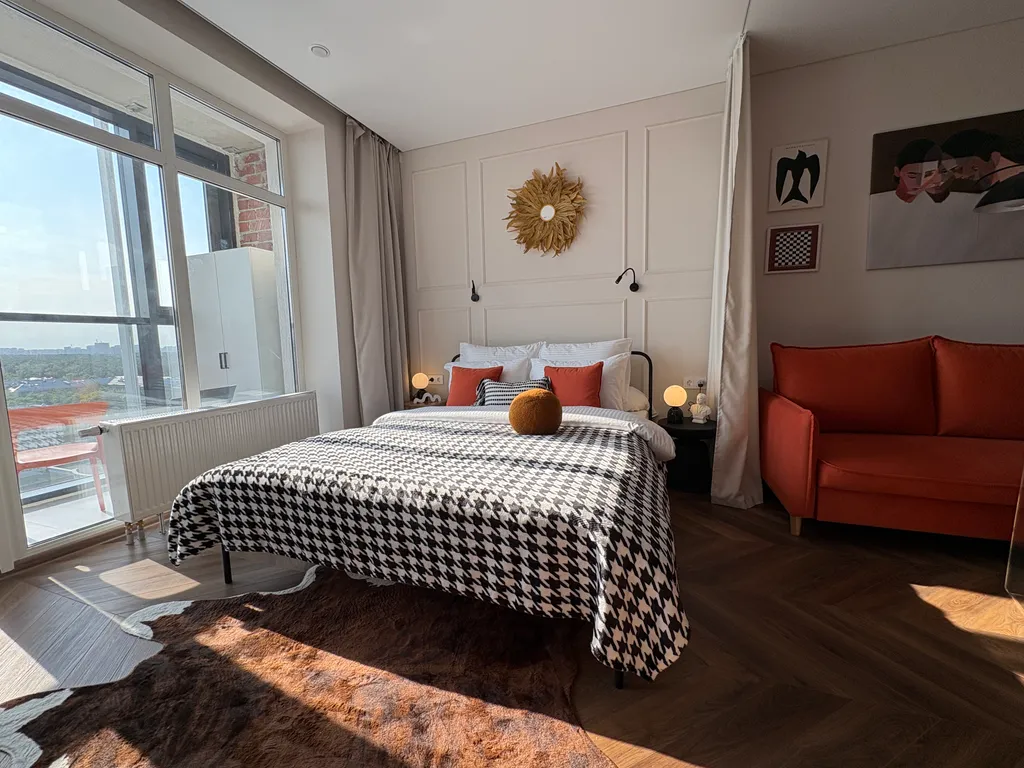 Красивая видовая квартира в центре в элитном ЖК