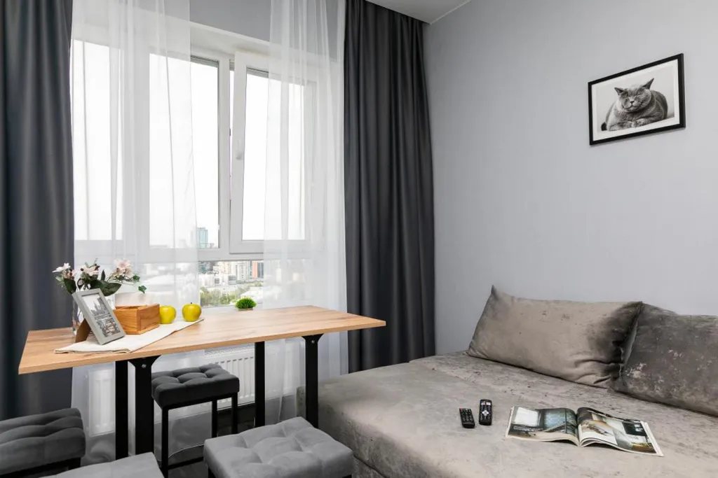 Квартира 1-к квартира с видом на Башню Исеть — Екатеринбург