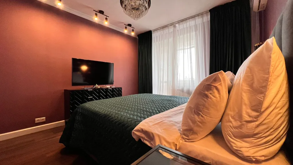 Квартира Шикарная квартира, рядом центр, метро Коломенская Остров Мечты. — Москва