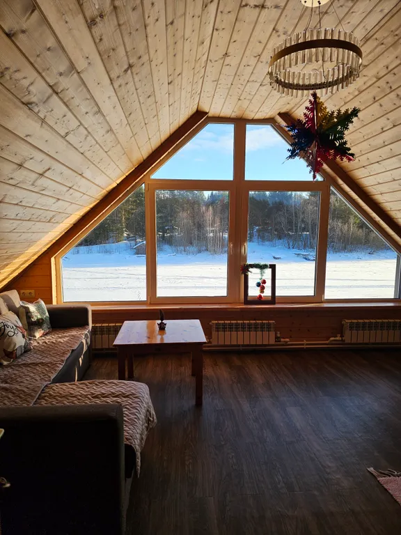 Апартамент с видом на залив Ладожского озера