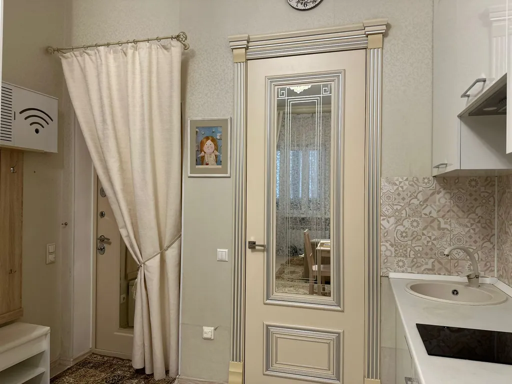 Квартира Квартира Студия с балконом и огромной кроватью — Нахабино