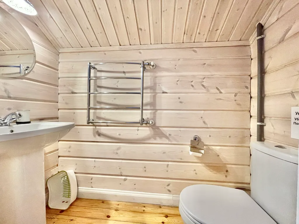 Коттедж с сауной и камином