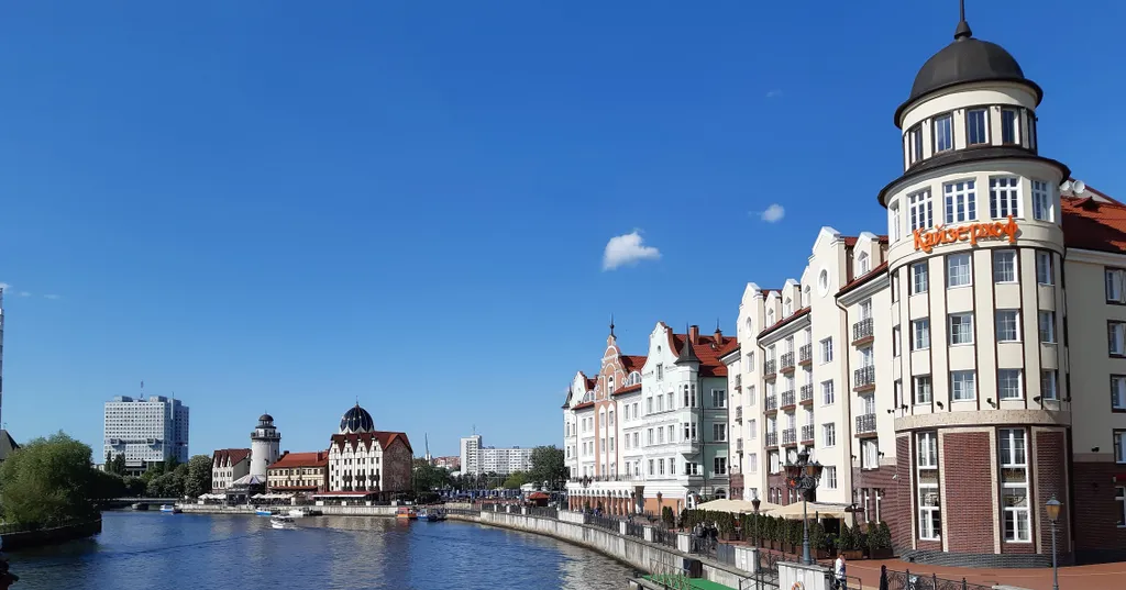 Квартира Квартира в центре с видом на Кафедральный собор — Калининград