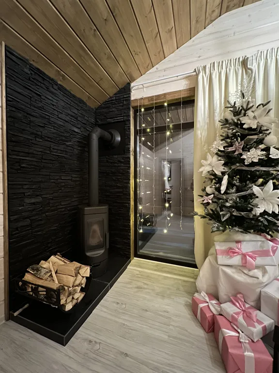 Коттедж Дом Чудо с горячей купелью и дровяной печью — Тимково