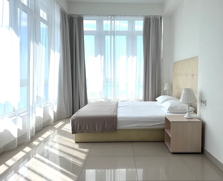 Большая трёхкомнатная квартира с видом на море и лес — аренда посуточно в Восход