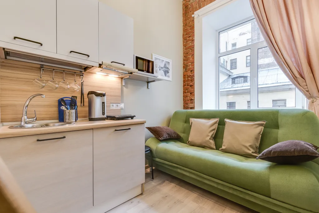 Квартира Квартира Уютная студия у Московского вокзала — Санкт-Петербург