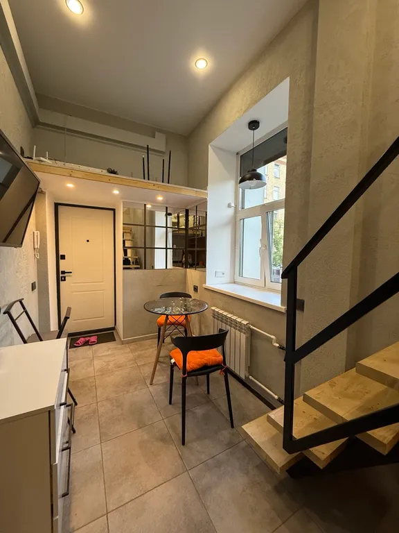 Квартира Квартира Стильная новая студия на троих — Москва