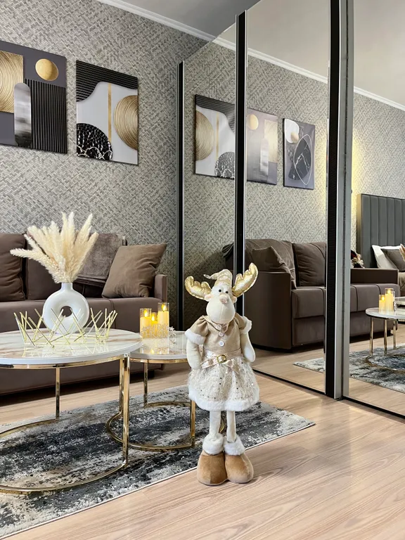 Дизайнерская квартира на Взлетке рядом с торговым центром Планета